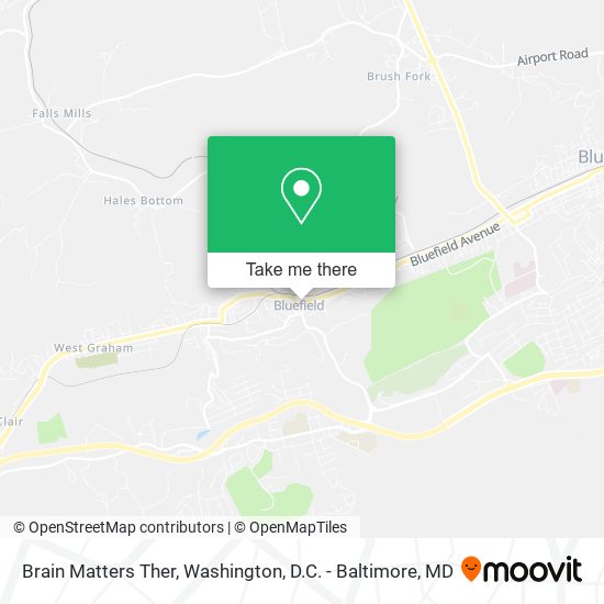 Brain Matters Ther map