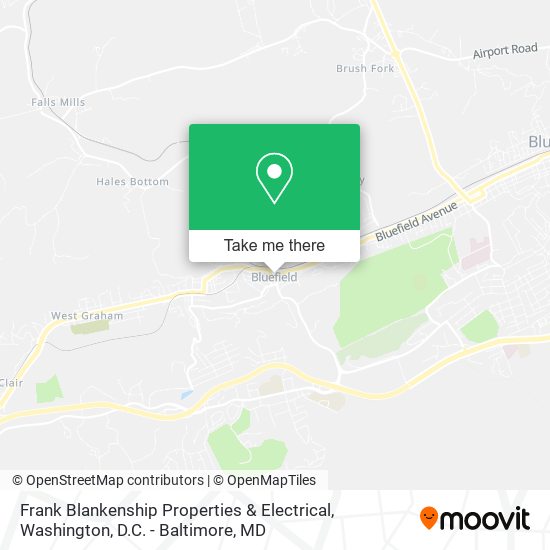 Mapa de Frank Blankenship Properties & Electrical