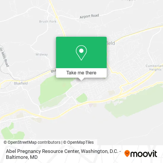 Abel Pregnancy Resource Center map