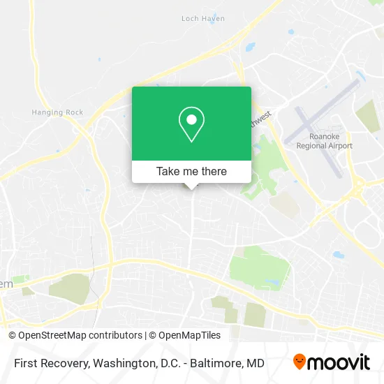 First Recovery map