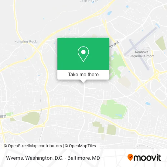 Wvems map