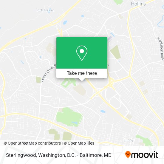 Sterlingwood map