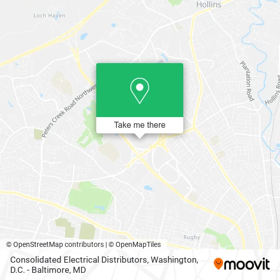 Mapa de Consolidated Electrical Distributors