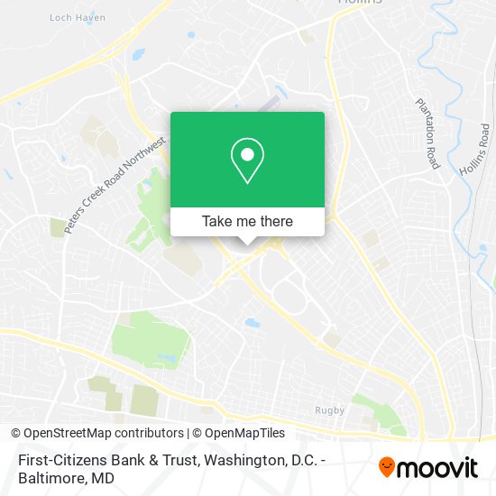 First-Citizens Bank & Trust map