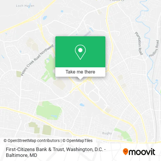 First-Citizens Bank & Trust map