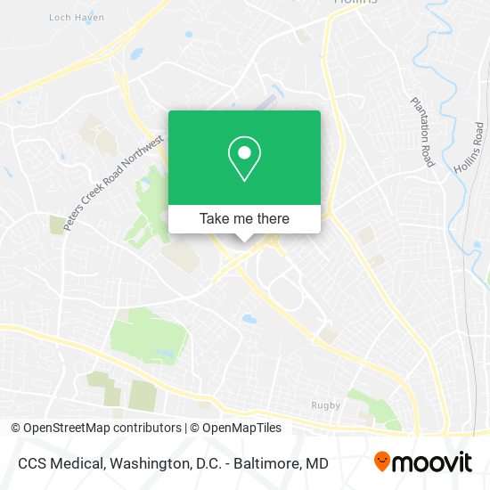 CCS Medical map