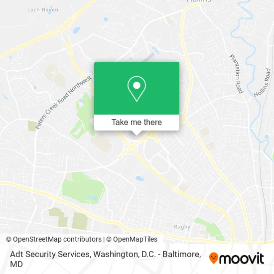 Mapa de Adt Security Services