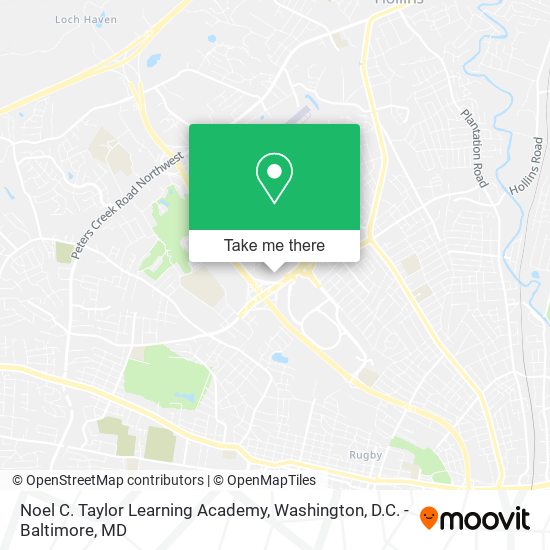 Mapa de Noel C. Taylor Learning Academy