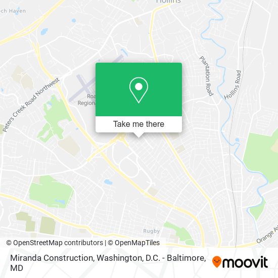 Miranda Construction map