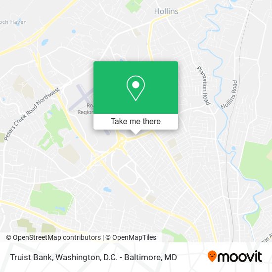 Truist Bank map