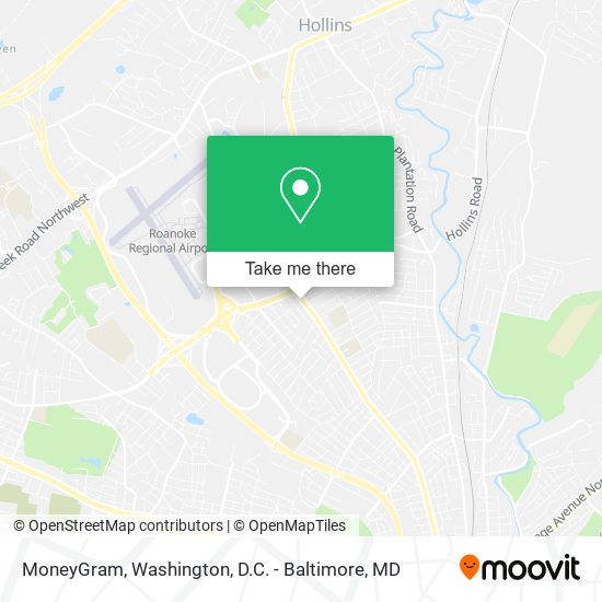 MoneyGram map