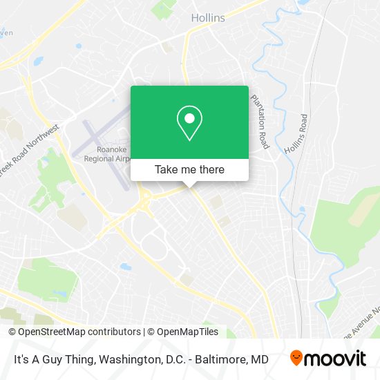 It's A Guy Thing map