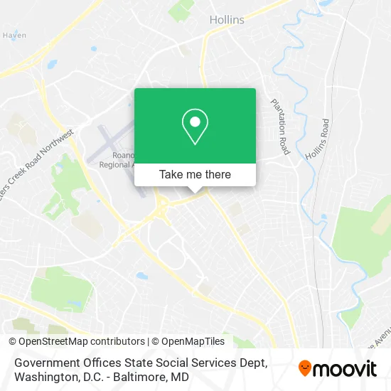 Government Offices State Social Services Dept map