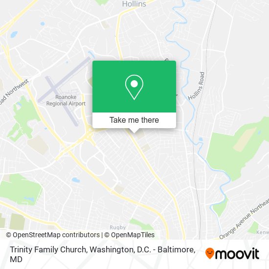 Trinity Family Church map