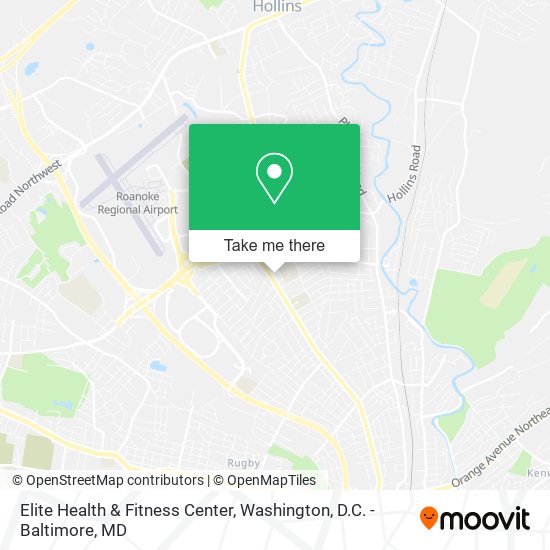 Mapa de Elite Health & Fitness Center