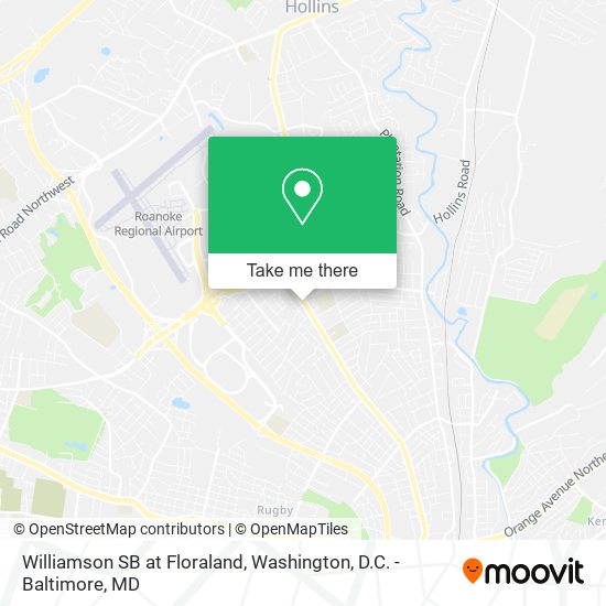 Williamson SB at Floraland map
