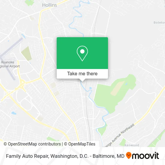 Family Auto Repair map