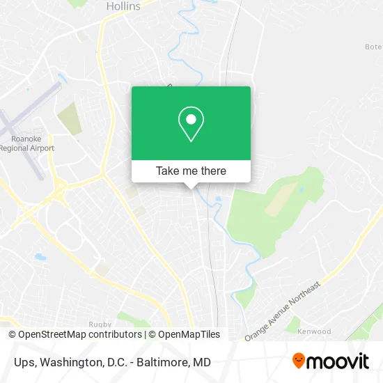 Ups map
