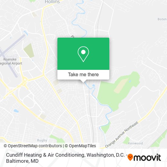 Cundiff Heating & Air Conditioning map