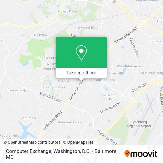 Computer Exchange map