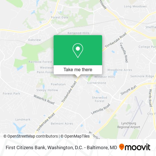Mapa de First Citizens Bank