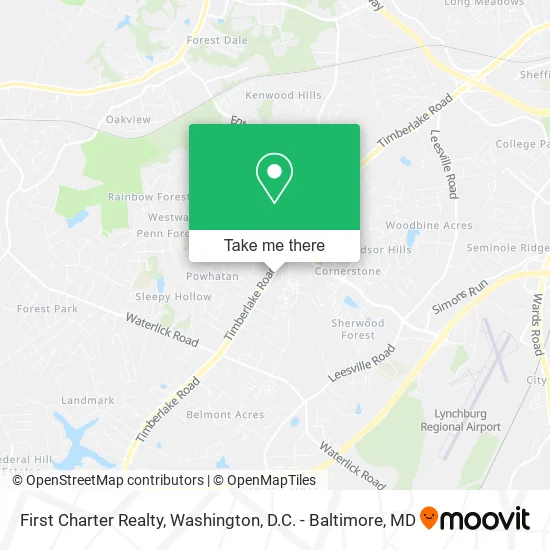 Mapa de First Charter Realty