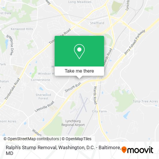 Mapa de Ralph's Stump Removal
