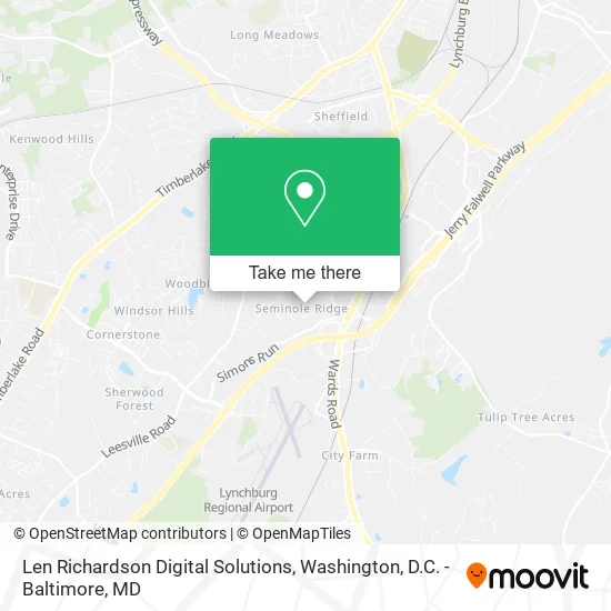 Len Richardson Digital Solutions map