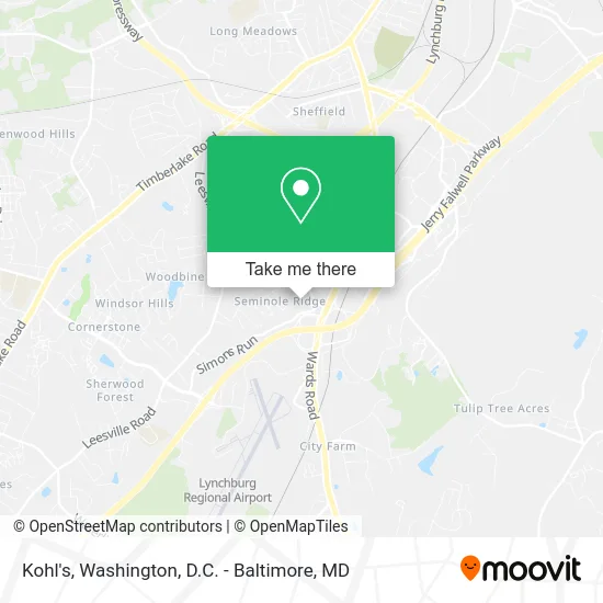 Kohl's map