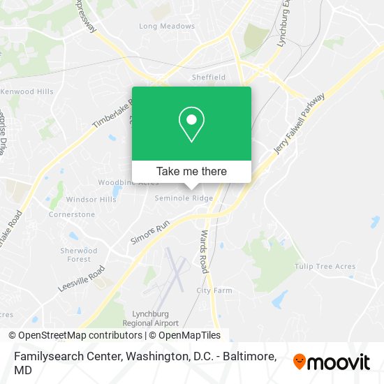 Familysearch Center map