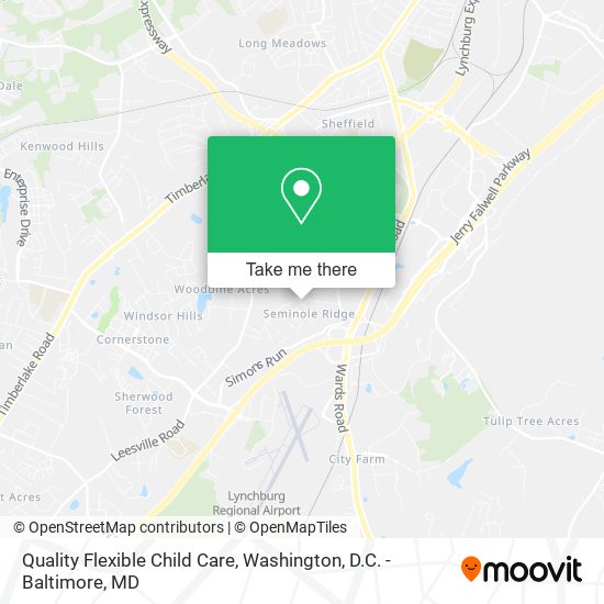 Mapa de Quality Flexible Child Care