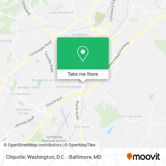 Chipotle map