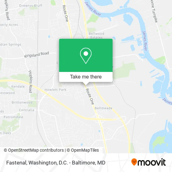 Fastenal map