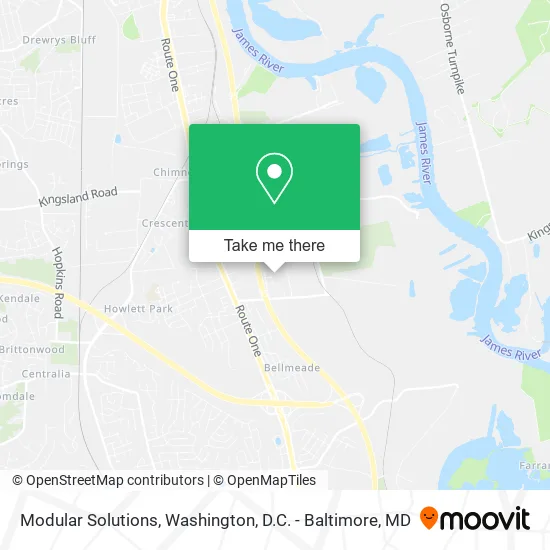 Modular Solutions map