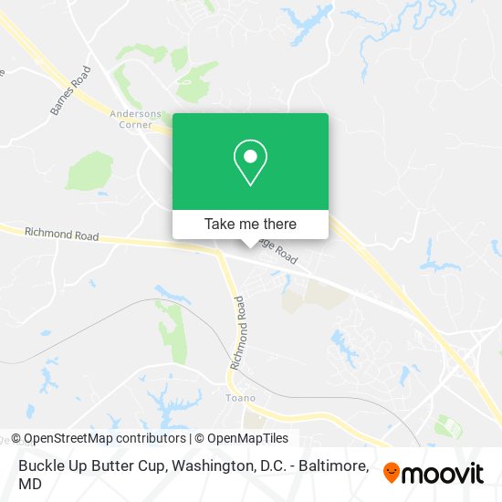 Mapa de Buckle Up Butter Cup