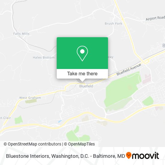 Bluestone Interiors map