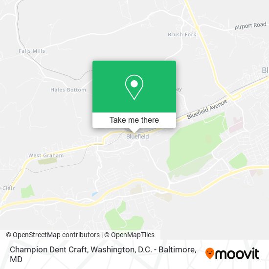 Champion Dent Craft map