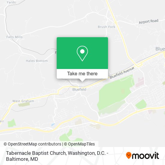 Mapa de Tabernacle Baptist Church