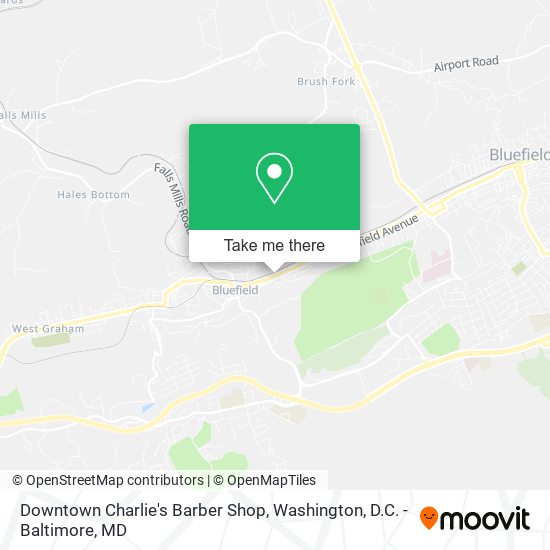 Mapa de Downtown Charlie's Barber Shop