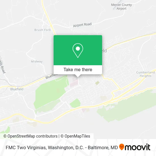 FMC Two Virginias map