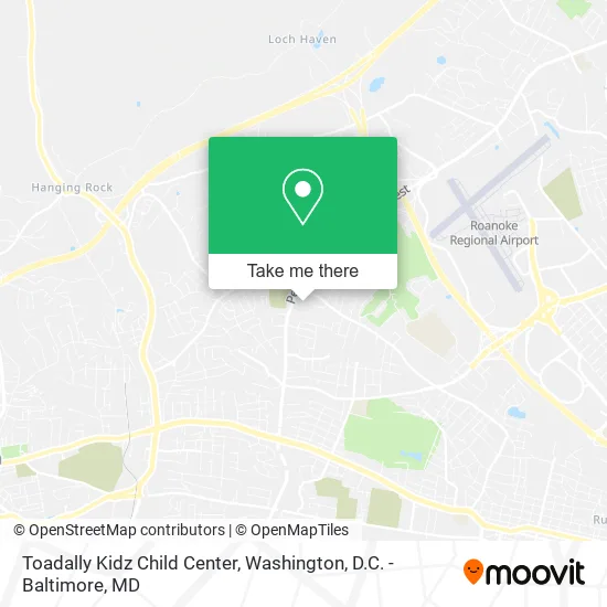 Toadally Kidz Child Center map