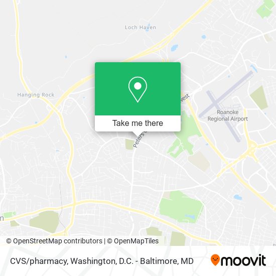 CVS/pharmacy map