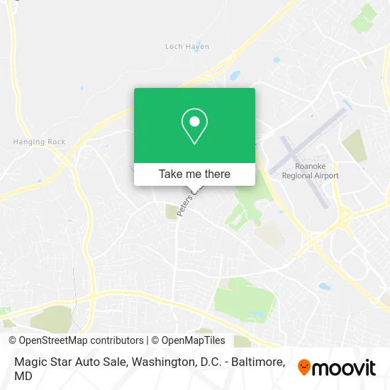 Magic Star Auto Sale map