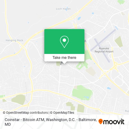 Coinstar - Bitcoin ATM map