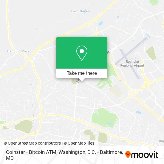 Coinstar - Bitcoin ATM map