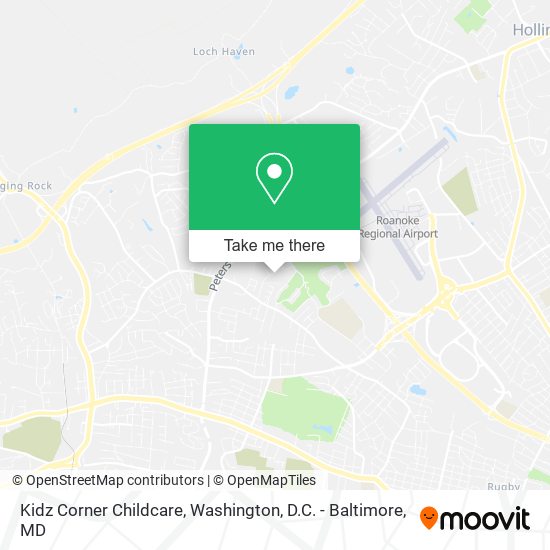 Kidz Corner Childcare map