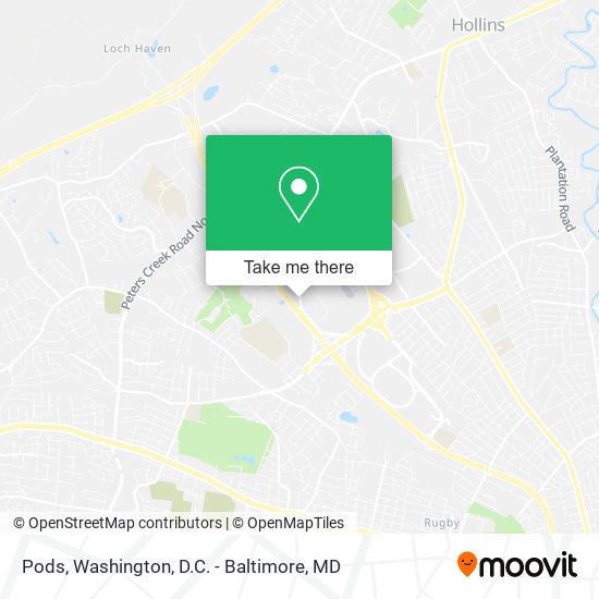 Pods map
