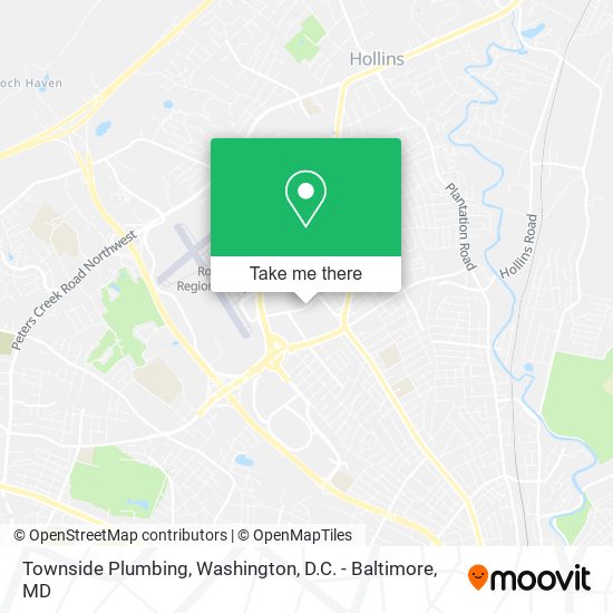 Townside Plumbing map
