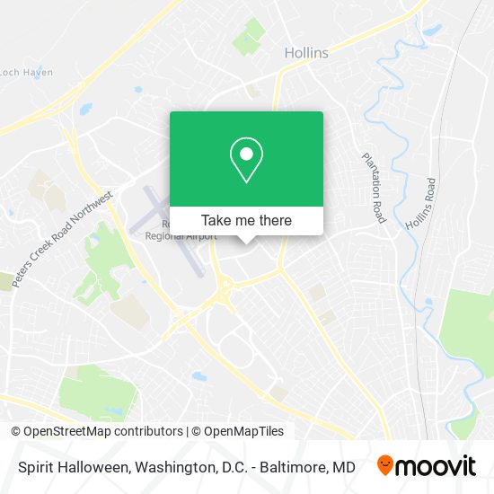 Spirit Halloween map