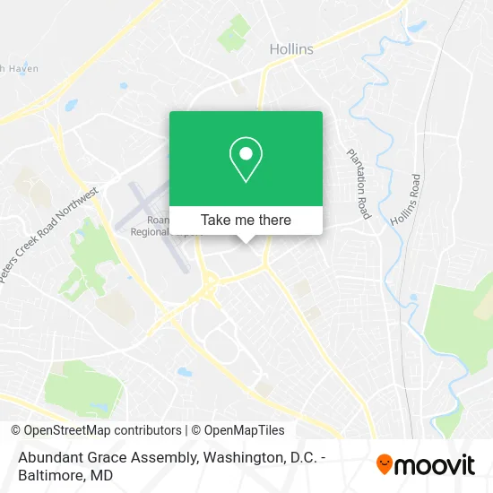 Abundant Grace Assembly map